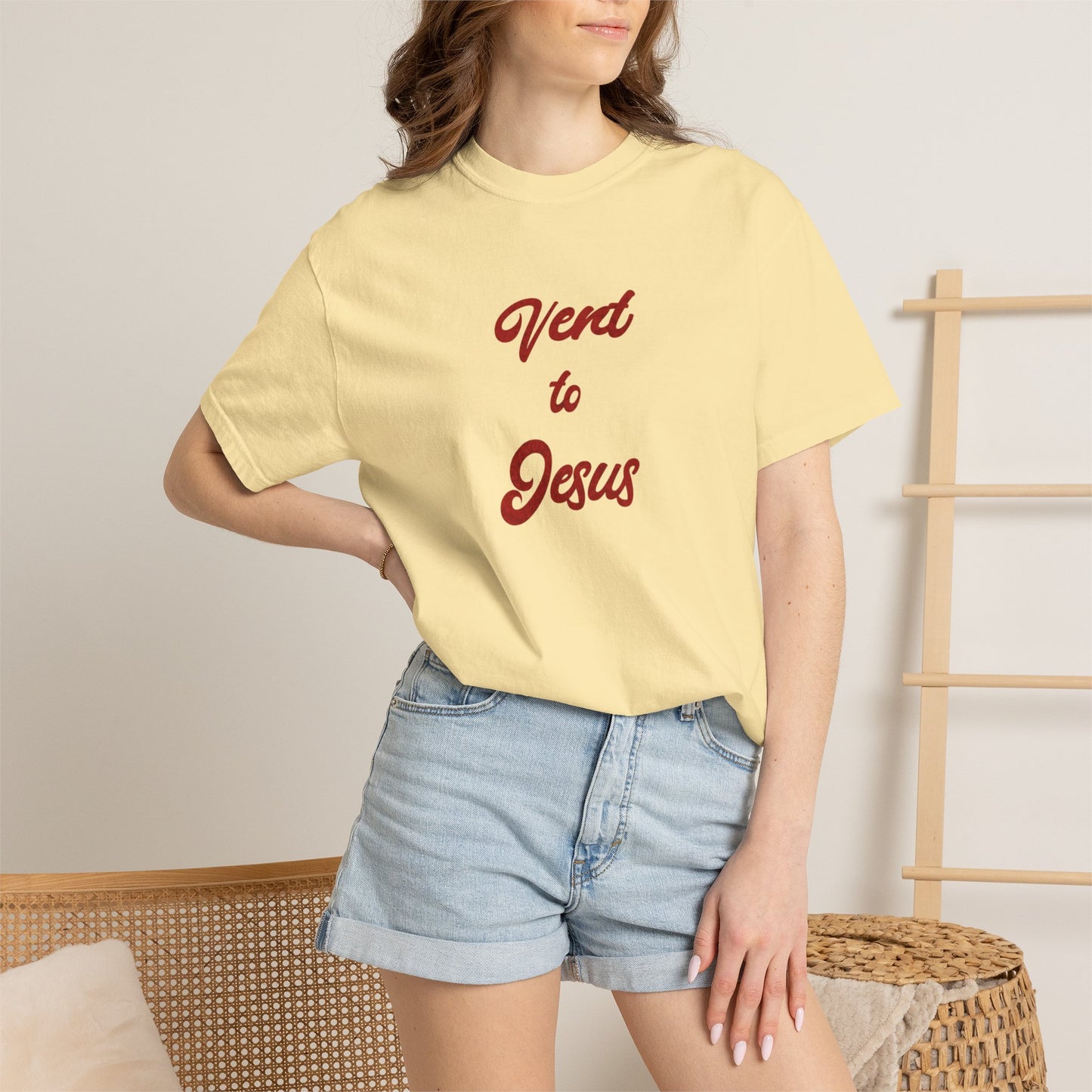 Vent to Jesus T-shirt — Faith-Based Christian Tee
