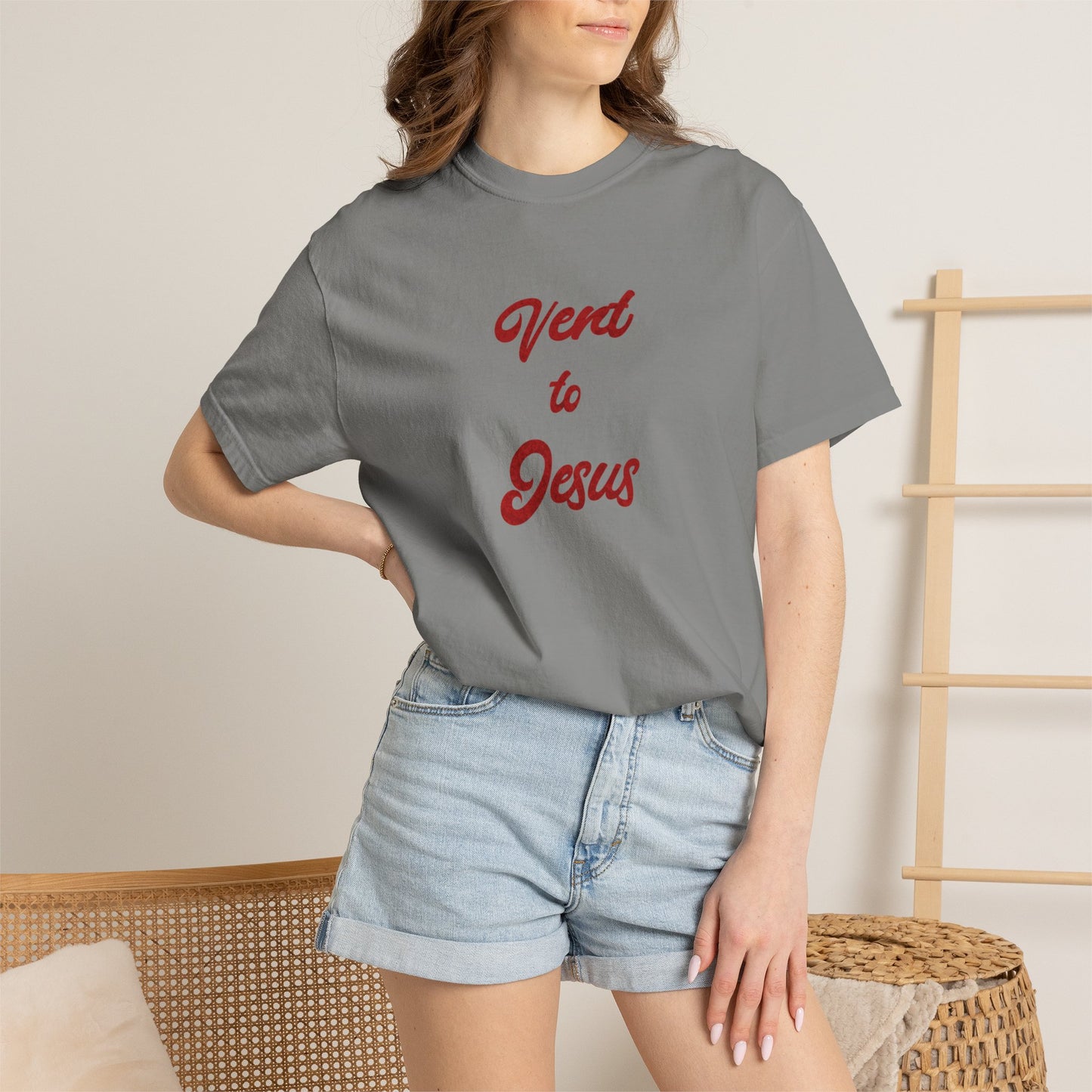 Vent to Jesus T-shirt — Faith-Based Christian Tee